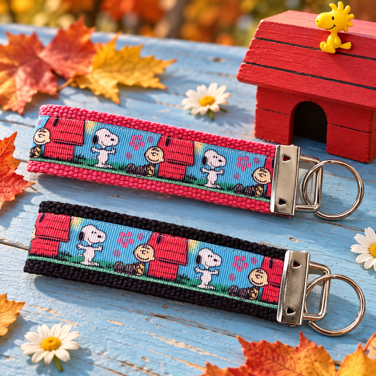 Snoopy & Charlie Brown Keychain