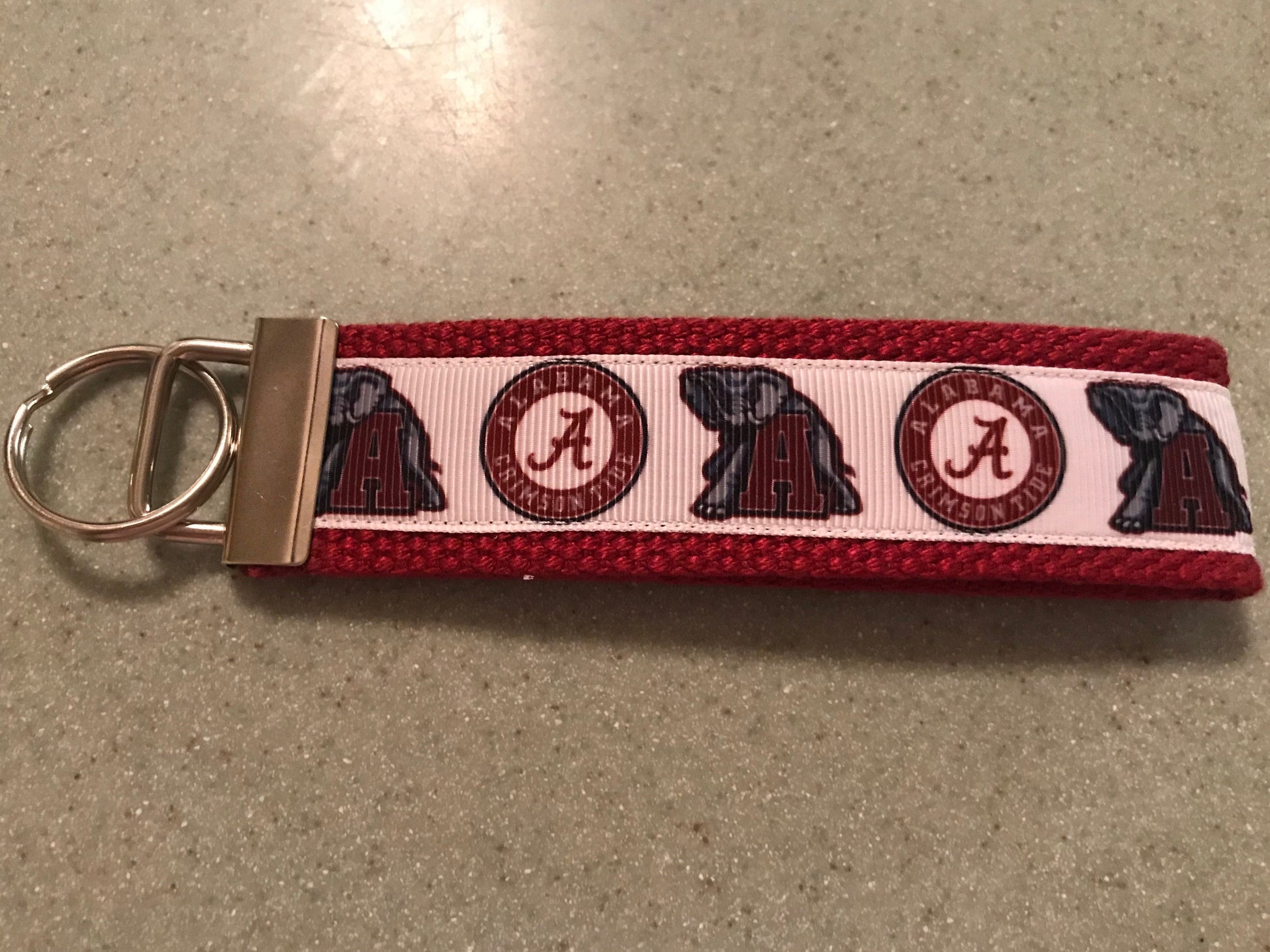 University of Alabama Keychain/ Keyfob/Wristlet
