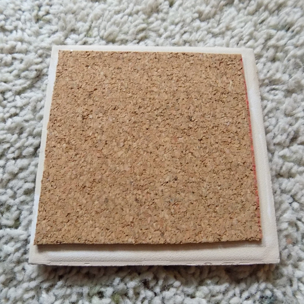 Hydrangea Ceramic Tile Coasters (set of 4)