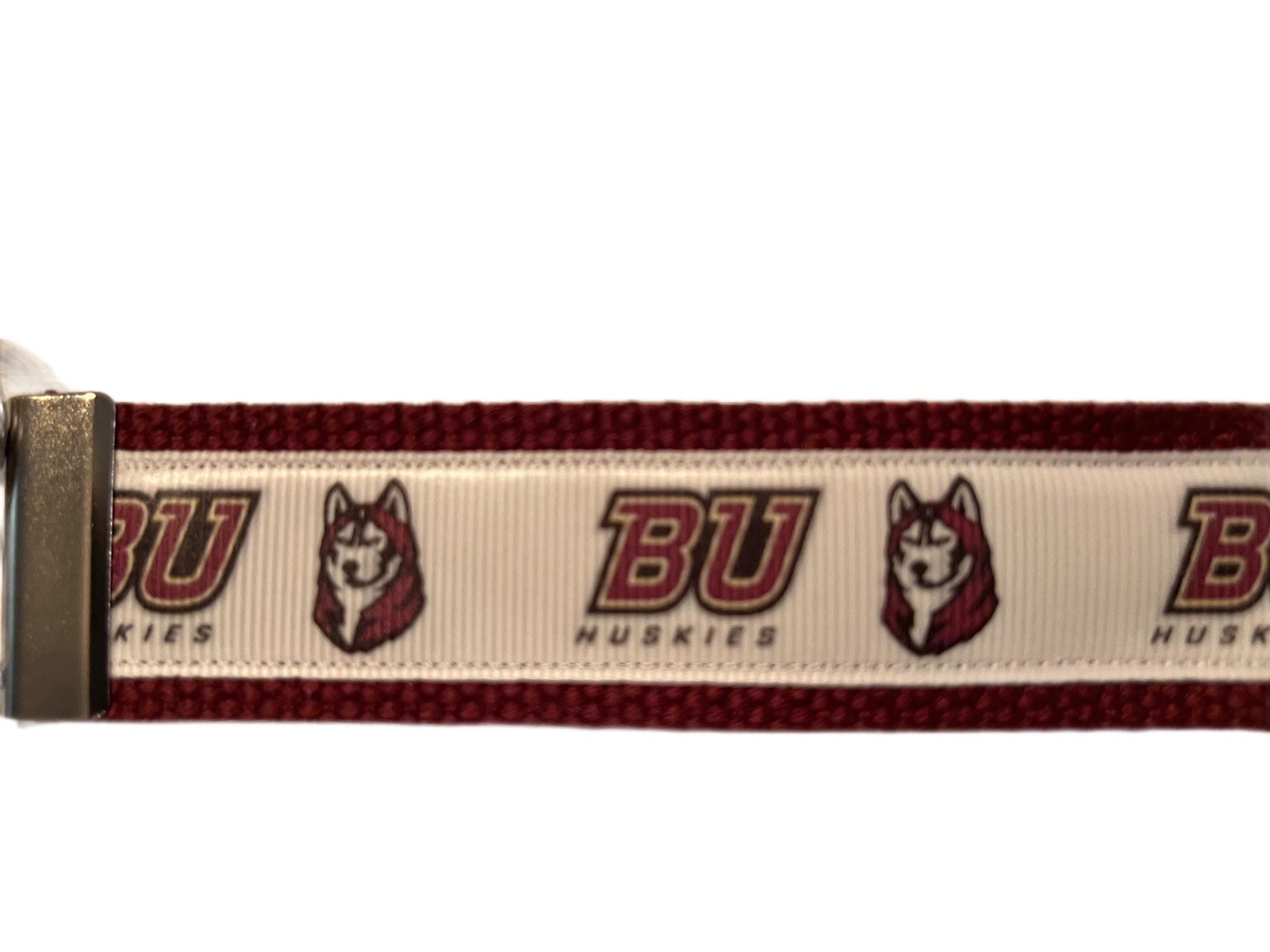 Bloomsburg University  Cotton Webbing Keychain/ Wristlet/ Keyfob