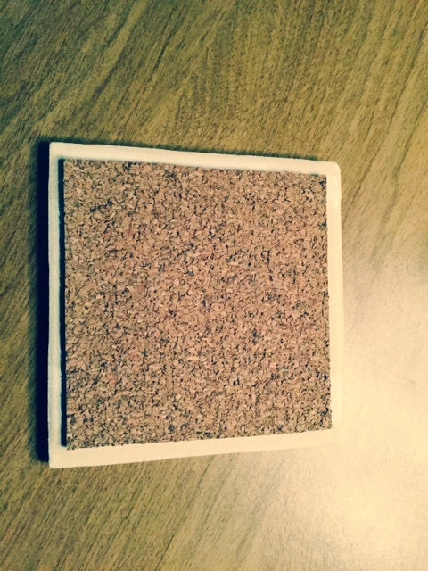 Holiday Cat and Holly Basket Ceramic Tile Coasters (set of 4)