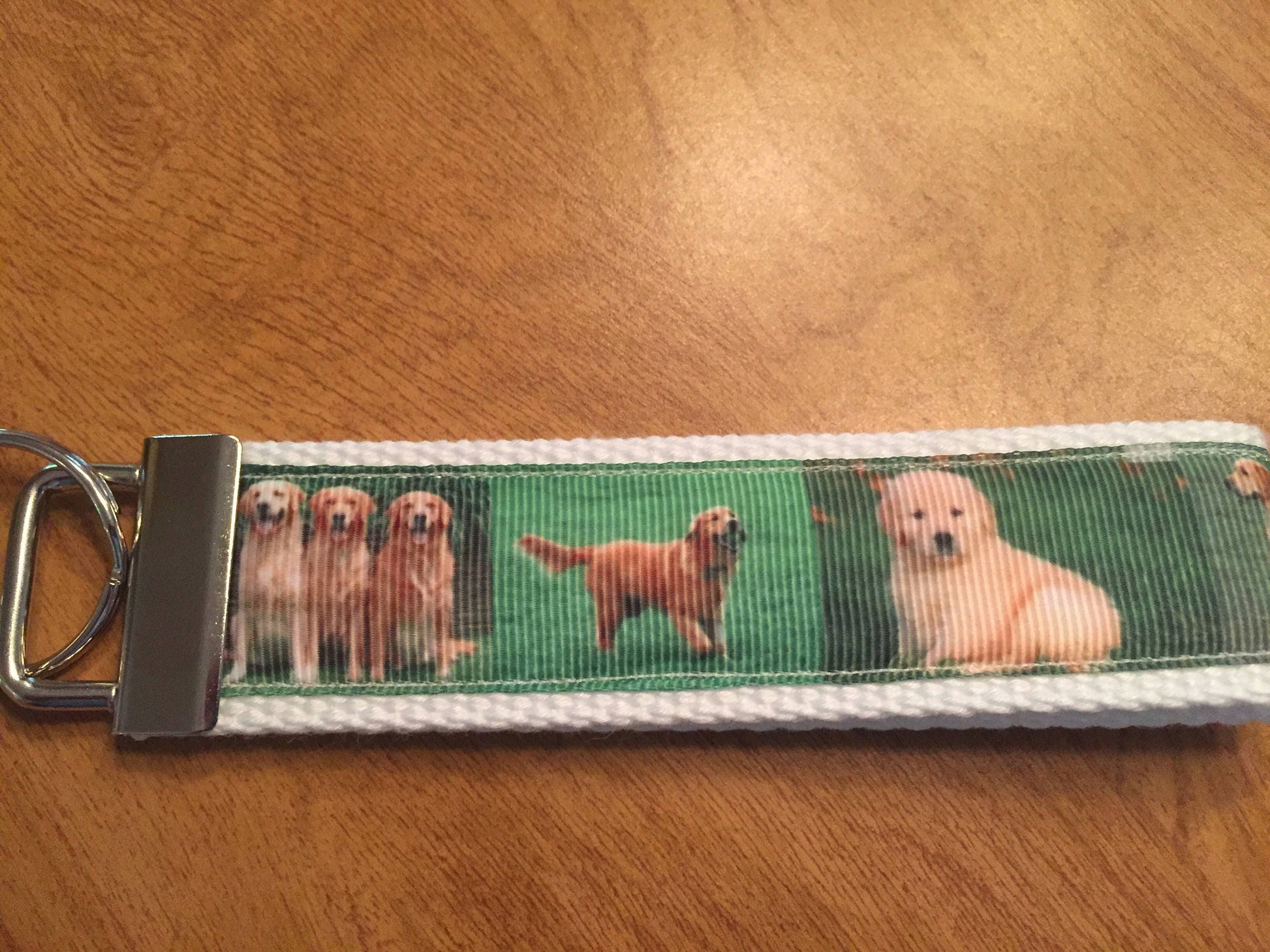 Golden Retriever Keychain – Dog Lover Gift, Puppy Key Fob, Retriever Accessory