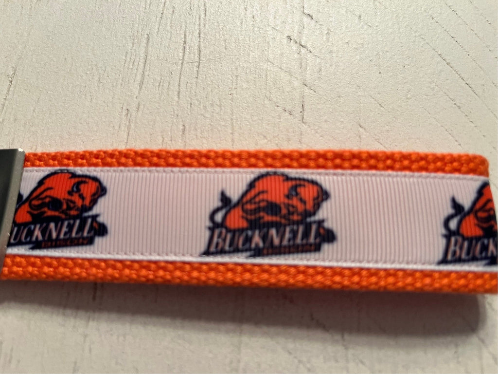 Bucknell University Cotton Webbing Keychain/ Wristlet/ Keyfob