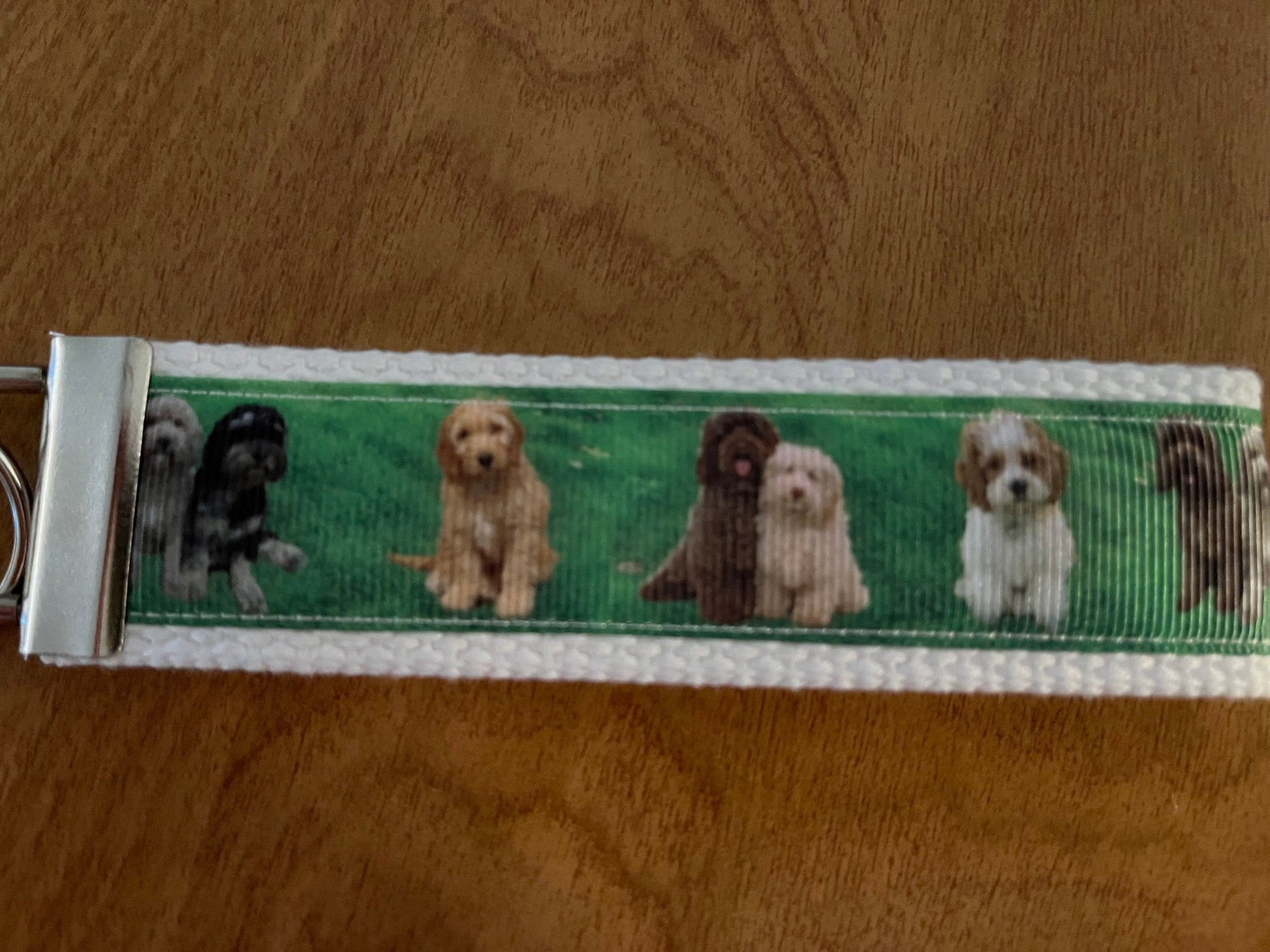 Doodle Dog Keychain Wristlet – Cute & Durable Gift for Dog Lovers