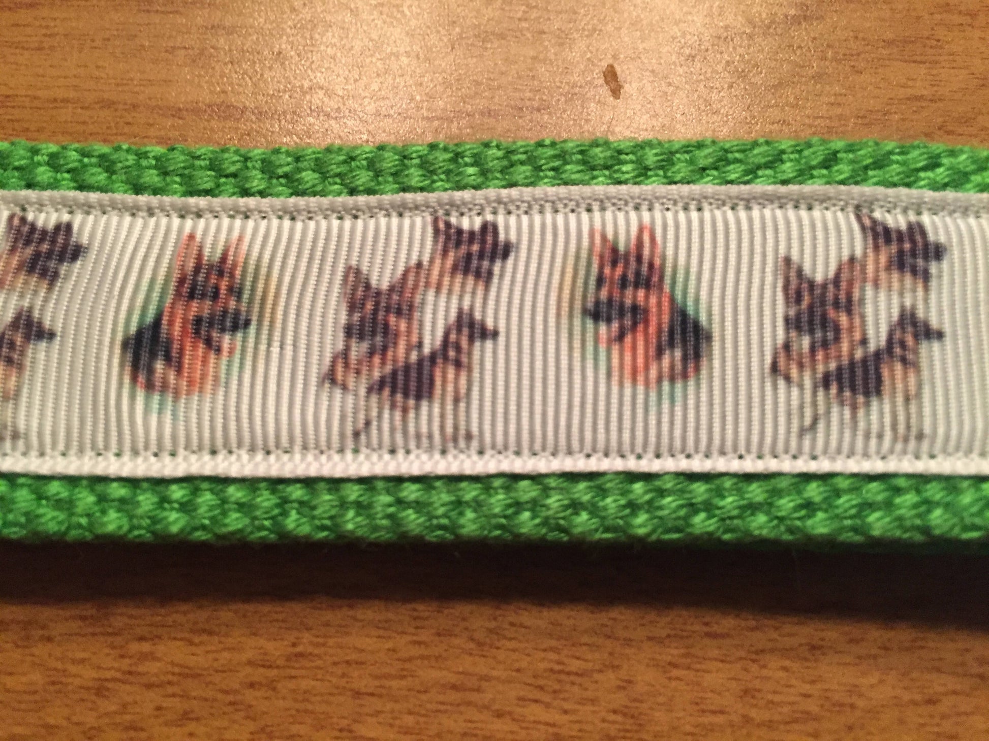 Handmade German Shepherd Keychain Wristlet – Dog Breed Key Fob for Pet Lovers