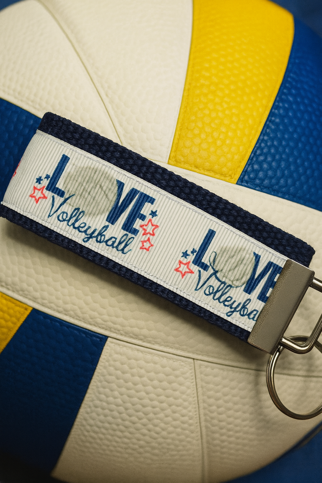 🏐 LOVE Volleyball Wristlet Keychain – Perfect Gift for Players, Coaches & Volleyball Moms!