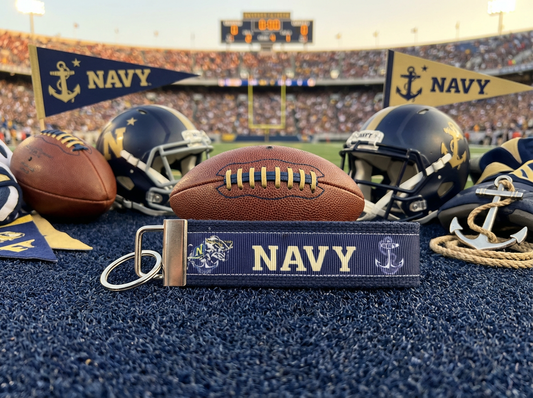Navy Wristlet Keychain – Military Key Fob | US Navy Gift | Veteran Gift | Deployment Gift | Service Member Accessories