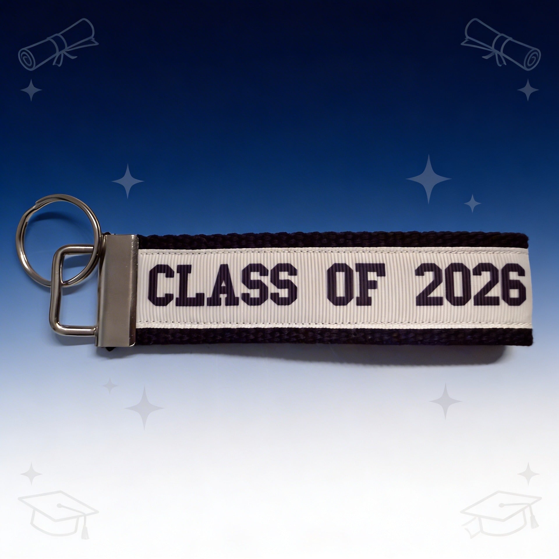 🎓 Class of 2026 Graduation Keychain — Senior Gift, Grad Keepsake, Backpack Tag, New Driver Gift