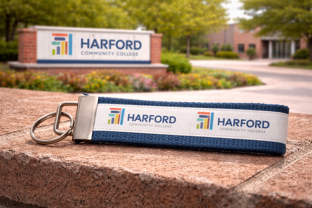 Harford Community College Keychain | HCC Student Key Fob | Bel Air Maryland College Keychain | Alumni & Graduation Gift