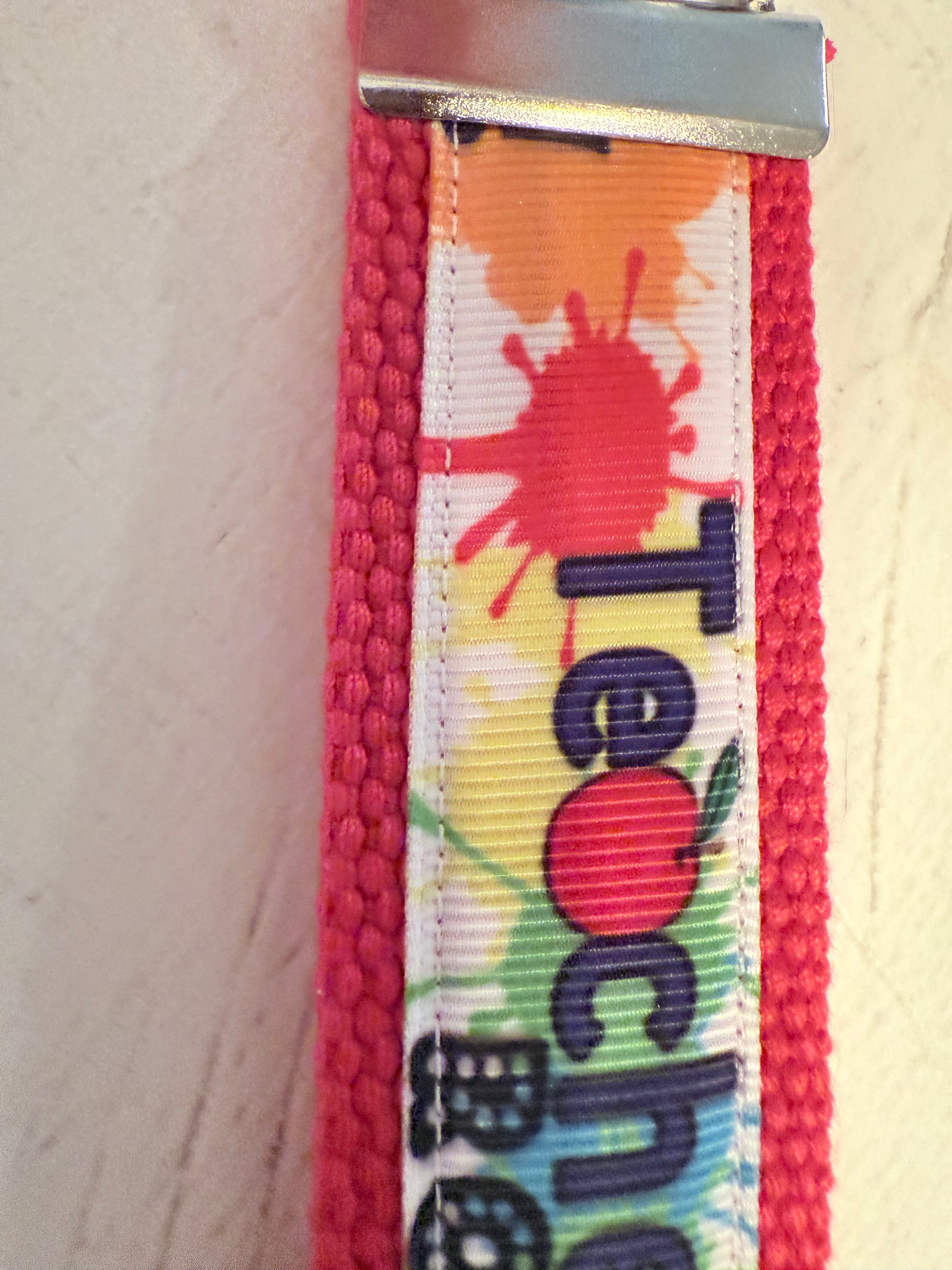 Teachers Rock Wristlet Keychain – Handmade Teacher Appreciation Gift