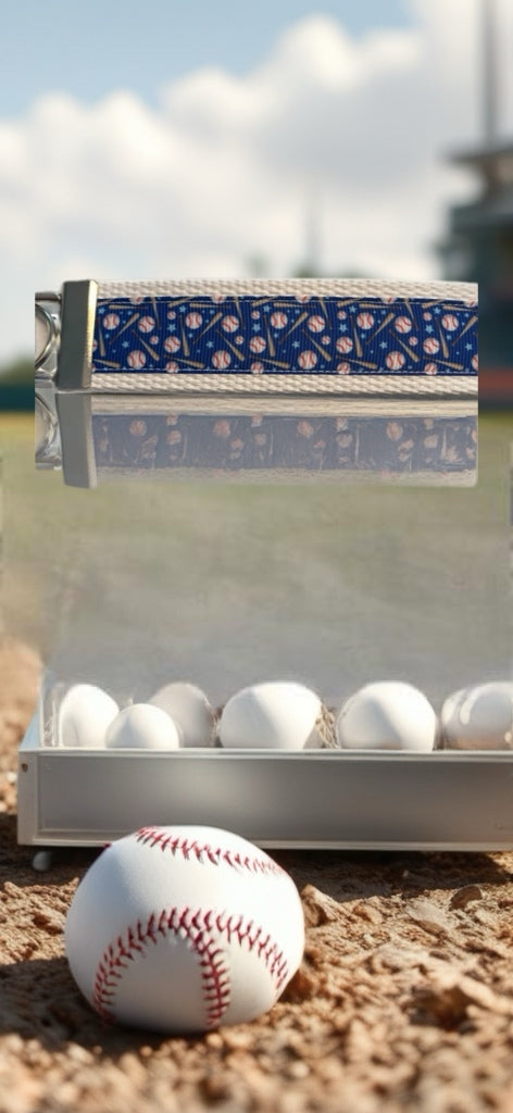 ⚾ Baseball Wristlet Keychain – Perfect for Players, Coaches & Fans!