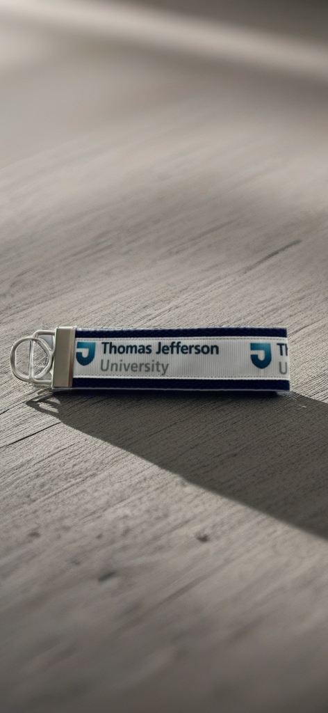 🎓 Thomas Jefferson University Wristlet Keychain – School Pride You Can Carry Anywhere