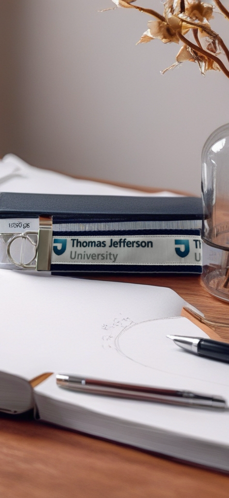 🎓 Thomas Jefferson University Wristlet Keychain – School Pride You Can Carry Anywhere