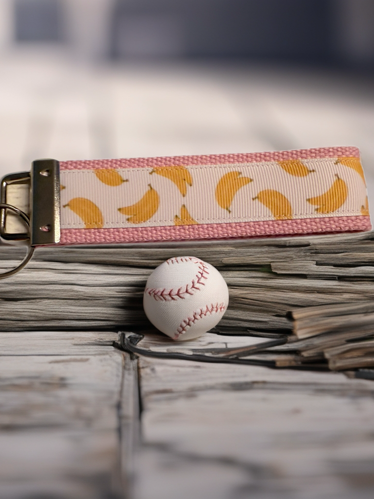 Banana Vibes Keychain – Inspired by Baseball Fun & Summer Energy