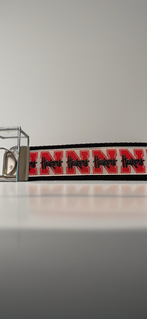 Nebraska Cornhuskers Wristlet Keychain – Go Big Red!