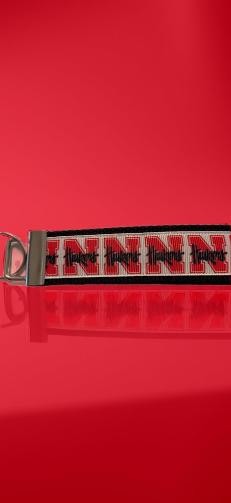 Nebraska Cornhuskers Wristlet Keychain – Go Big Red!