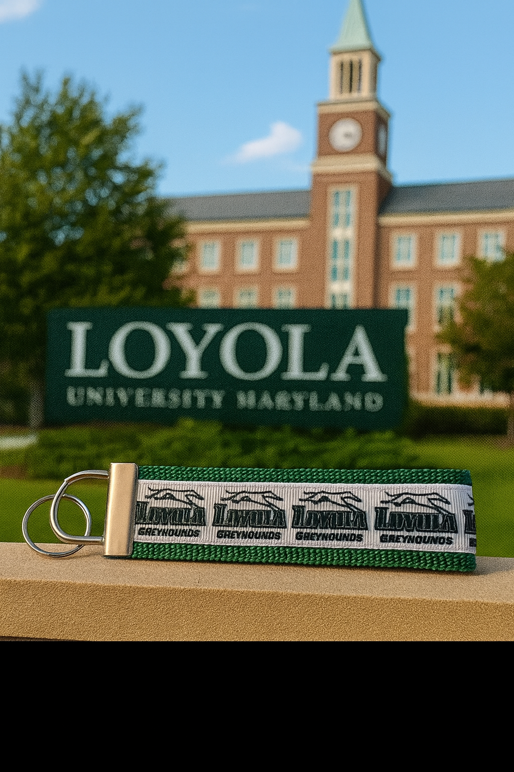 Loyola University Maryland Greyhounds Wristlet Keychain – College Spirit Gift