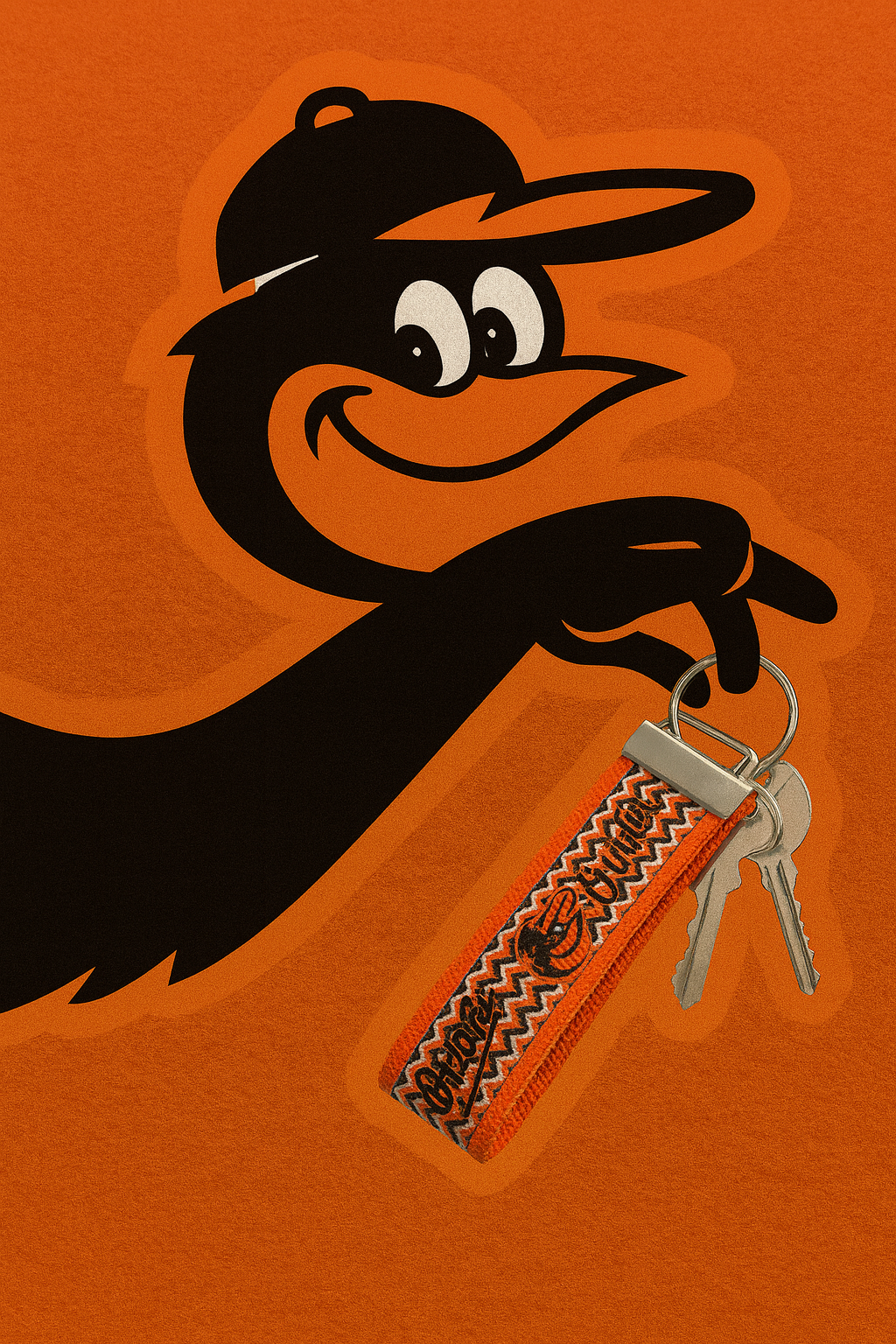 Baltimore Orioles Keychain