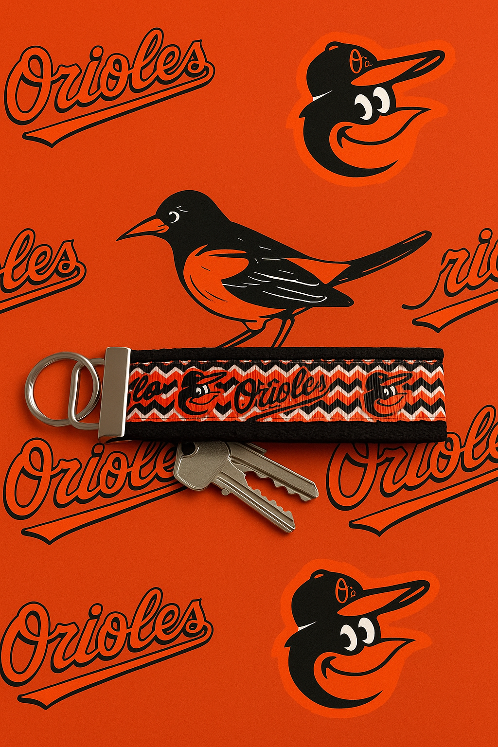 Baltimore Orioles Keychain