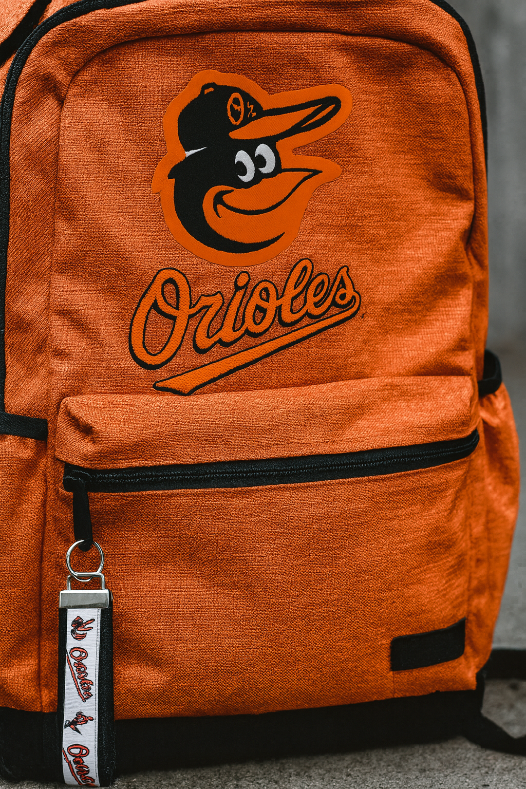 Baltimore Orioles Keychain Wristlet – Official Team Colors, Durable Fabric, Perfect for Game Day