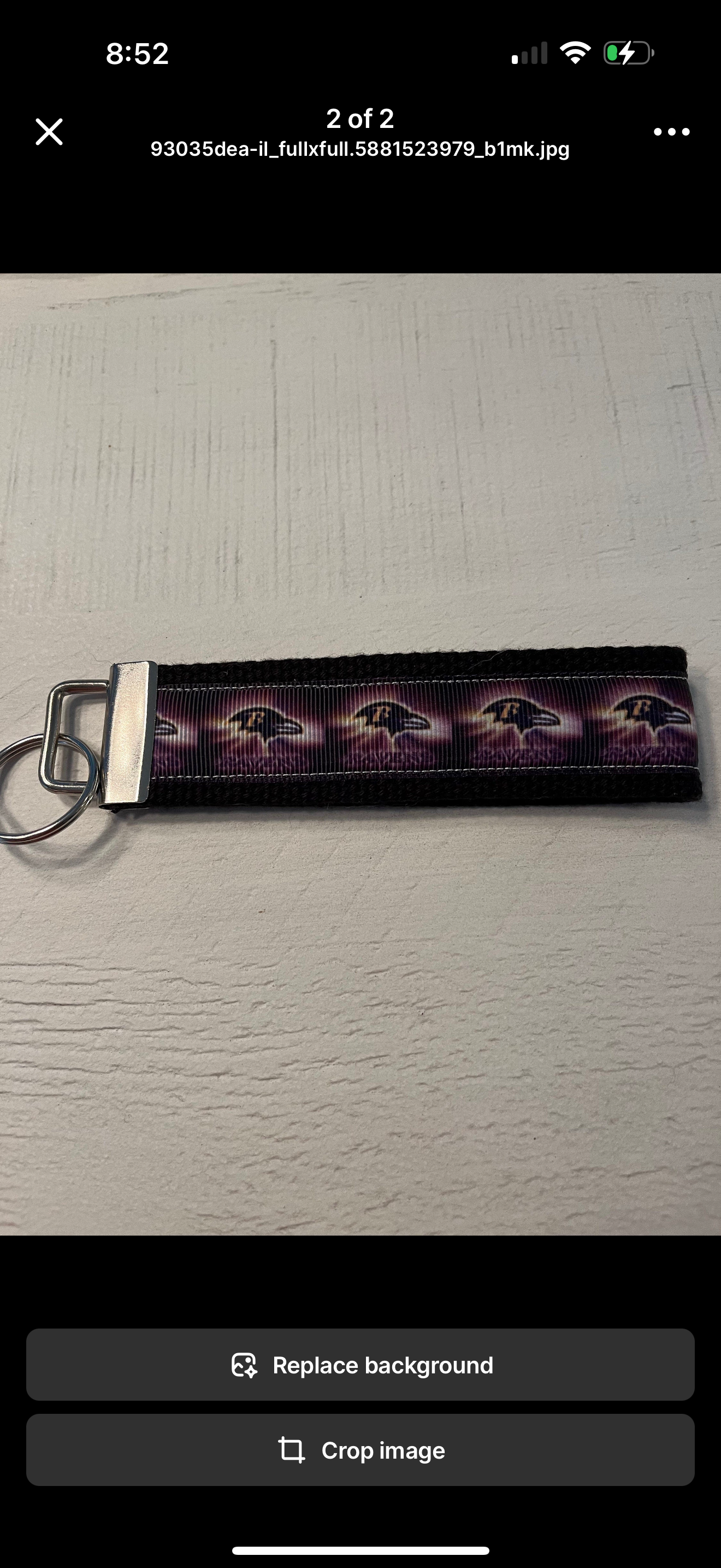 Baltimore Ravens Keychain