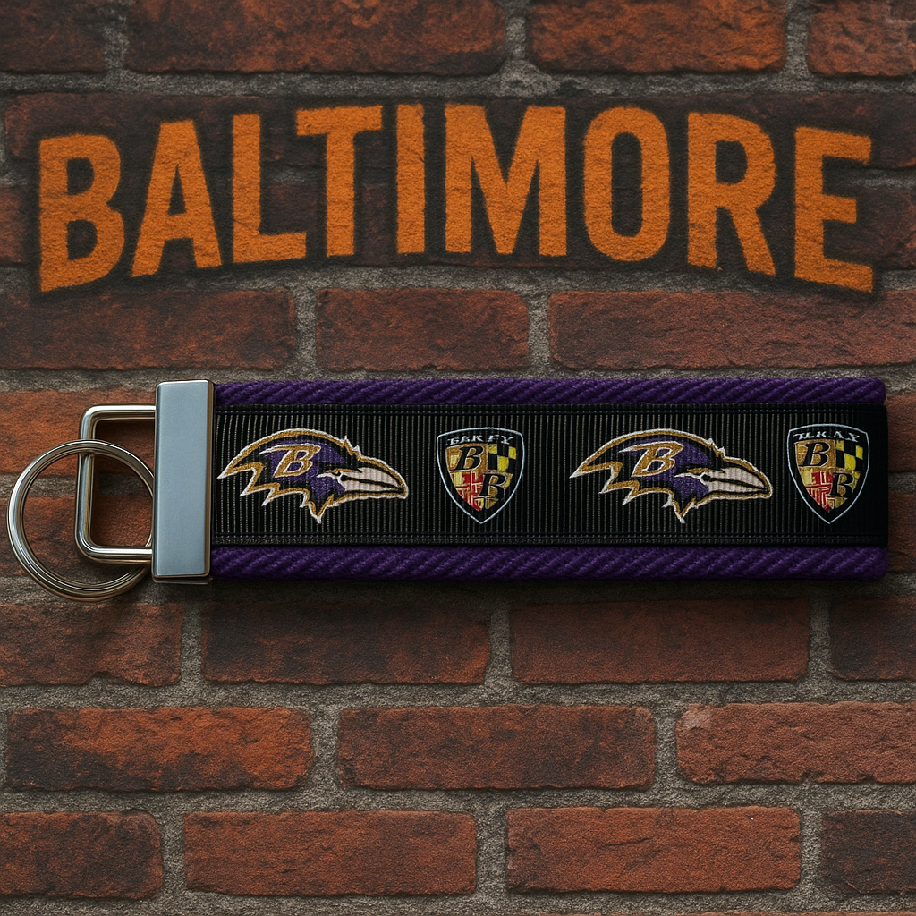 Baltimore Ravens Keychain