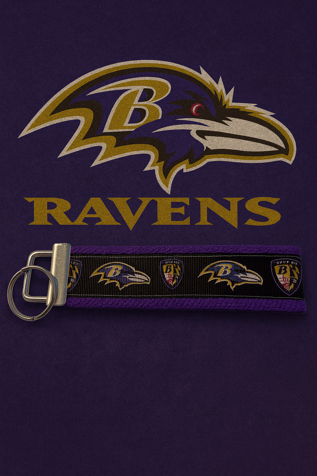 Baltimore Ravens Keychain