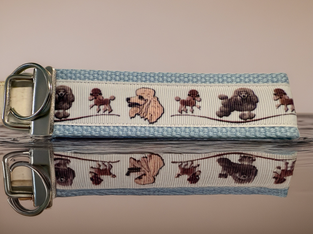 Poodle Lovers Keychain Wristlet – Durable & Stylish Accessory