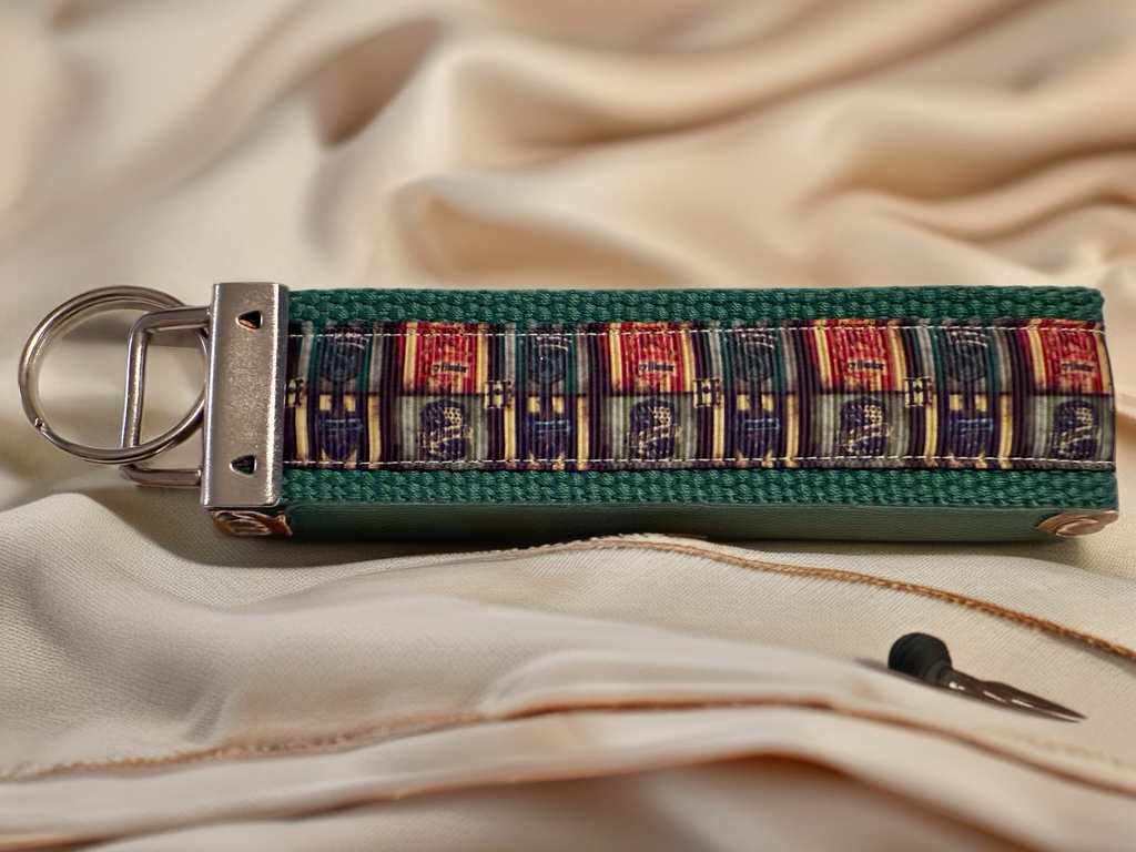 Harry Potter-Inspired Keychain Wristlet – Book Lover Gift, Wizarding World Accessories