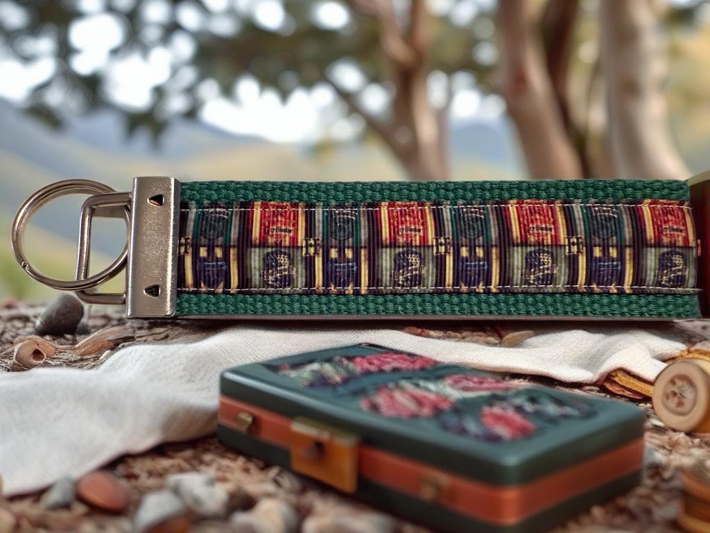 Harry Potter-Inspired Keychain Wristlet – Book Lover Gift, Wizarding World Accessories