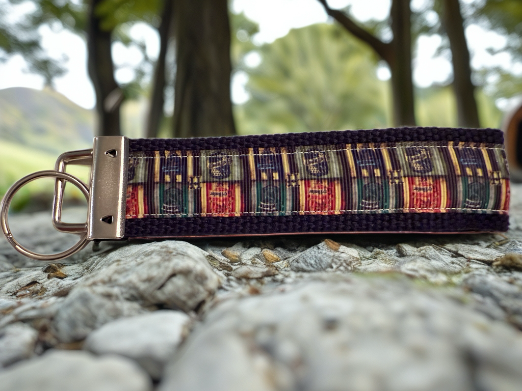 Harry Potter-Inspired Keychain Wristlet – Book Lover Gift, Wizarding World Accessories