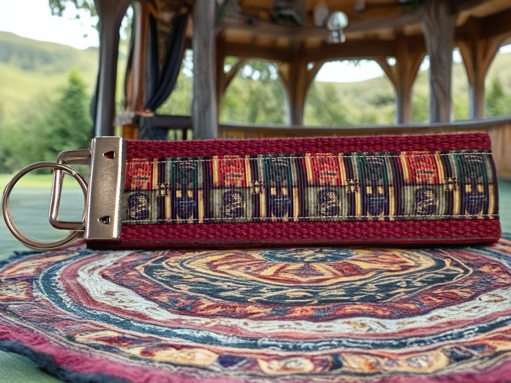 Harry Potter-Inspired Keychain Wristlet – Book Lover Gift, Wizarding World Accessories