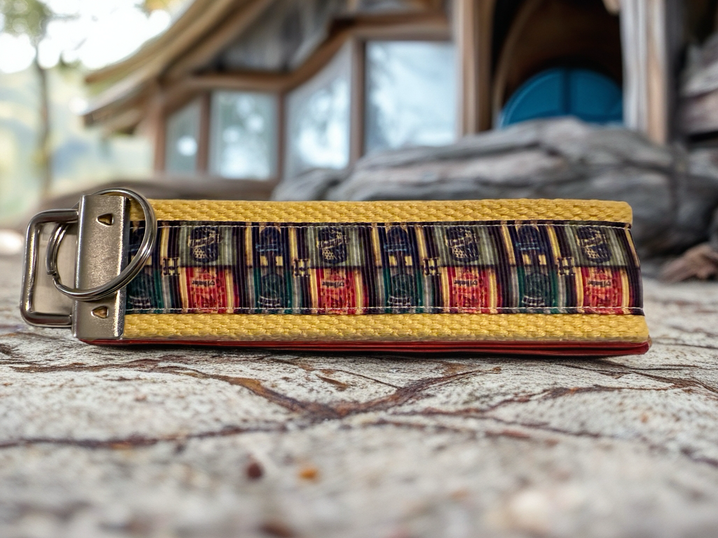 Harry Potter-Inspired Keychain Wristlet – Book Lover Gift, Wizarding World Accessories