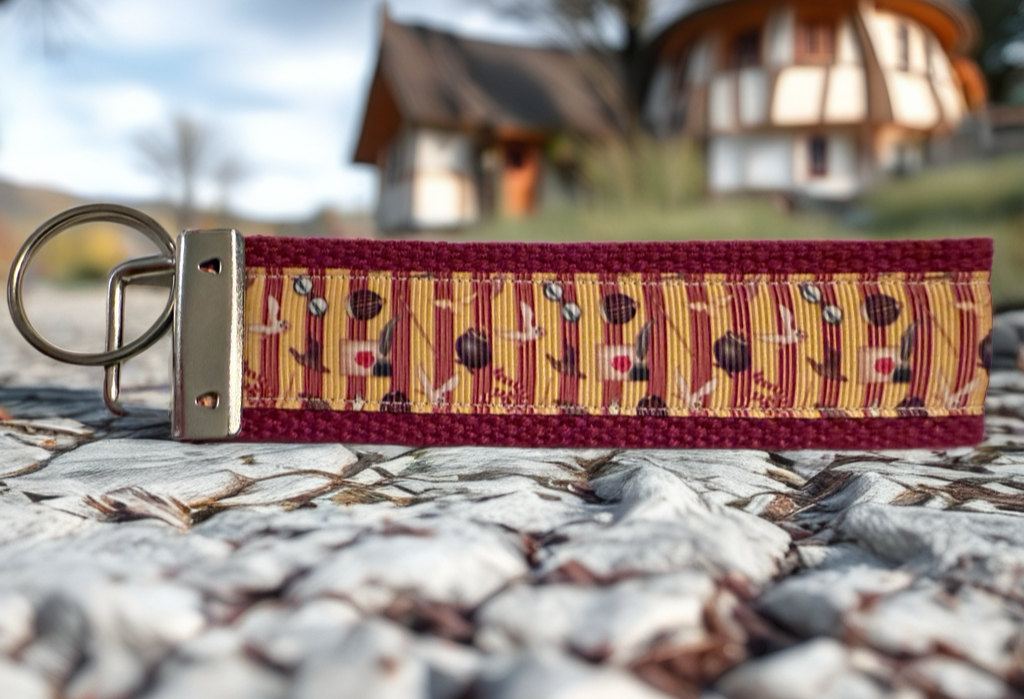 Harry Potter Inspired Wristlet Keychain | Hogwarts Gift | Magical Accessories for Fans