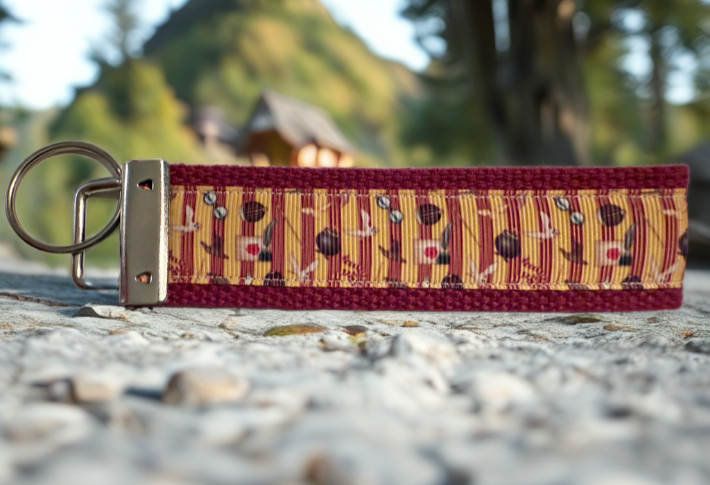 Harry Potter Inspired Wristlet Keychain | Hogwarts Gift | Magical Accessories for Fans