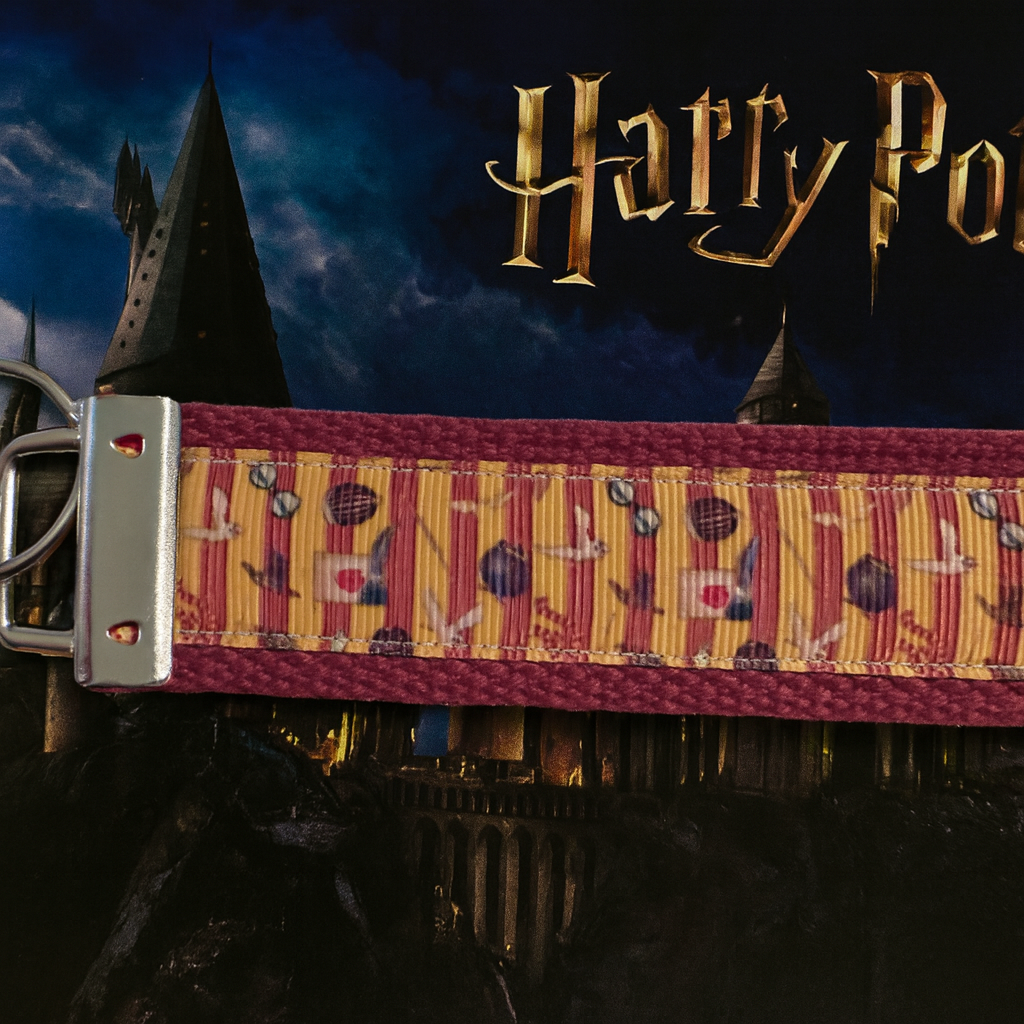Harry Potter Inspired Wristlet Keychain | Hogwarts Gift | Magical Accessories for Fans
