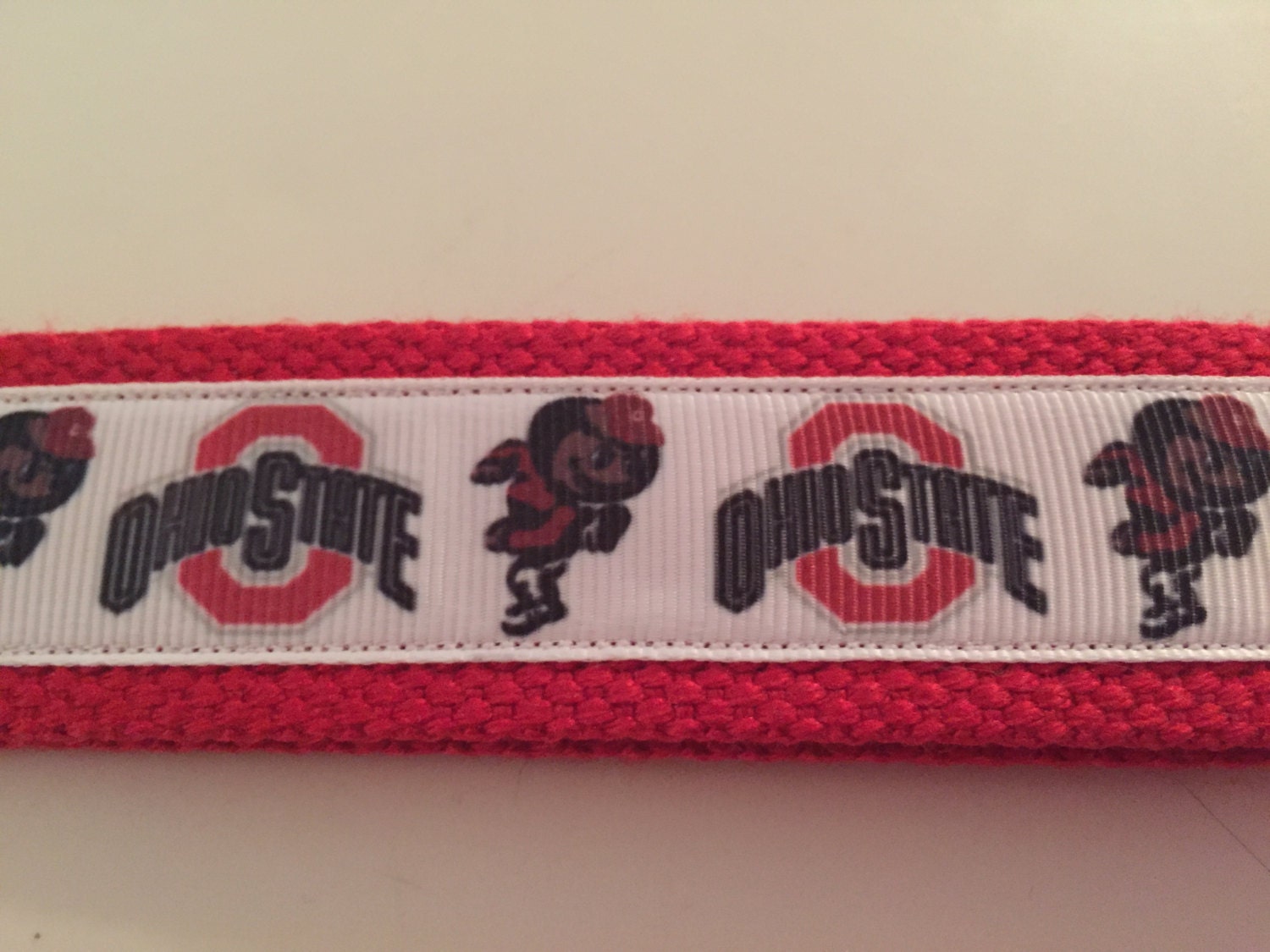 Ohio State Buckeyes Keychain Wristlet – Brutus Mascot & Block O Logo