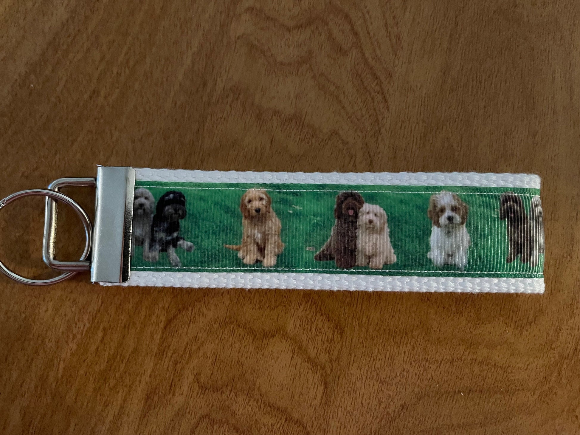 Doodle Dog Keychain Wristlet – Cute & Durable Gift for Dog Lovers