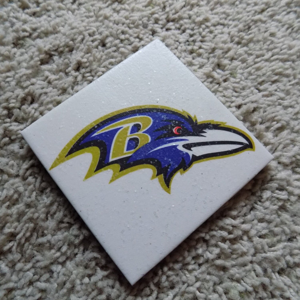 Baltimore Ravens Ceramic Tile Coasters (Set of 4)