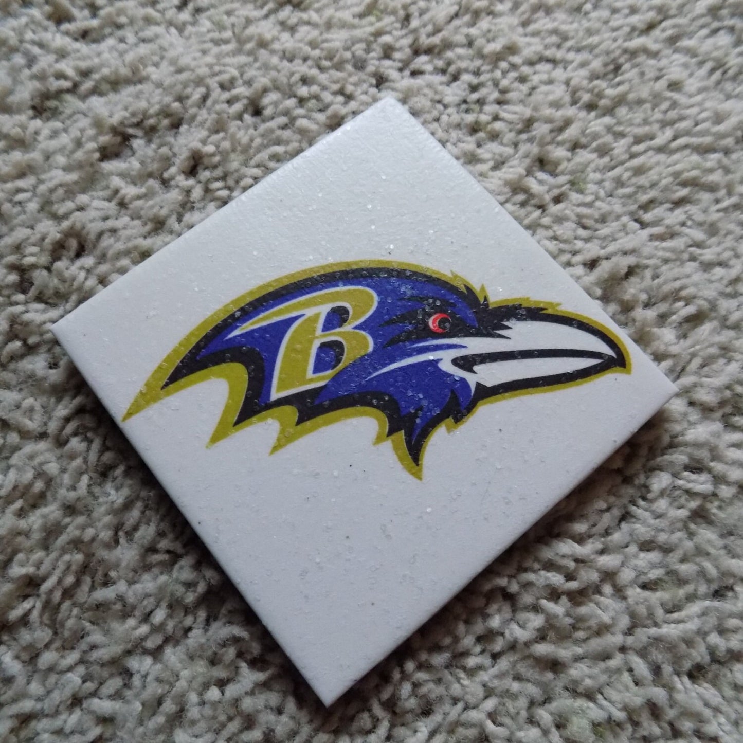 Baltimore Ravens Ceramic Tile Coasters (Set of 4)