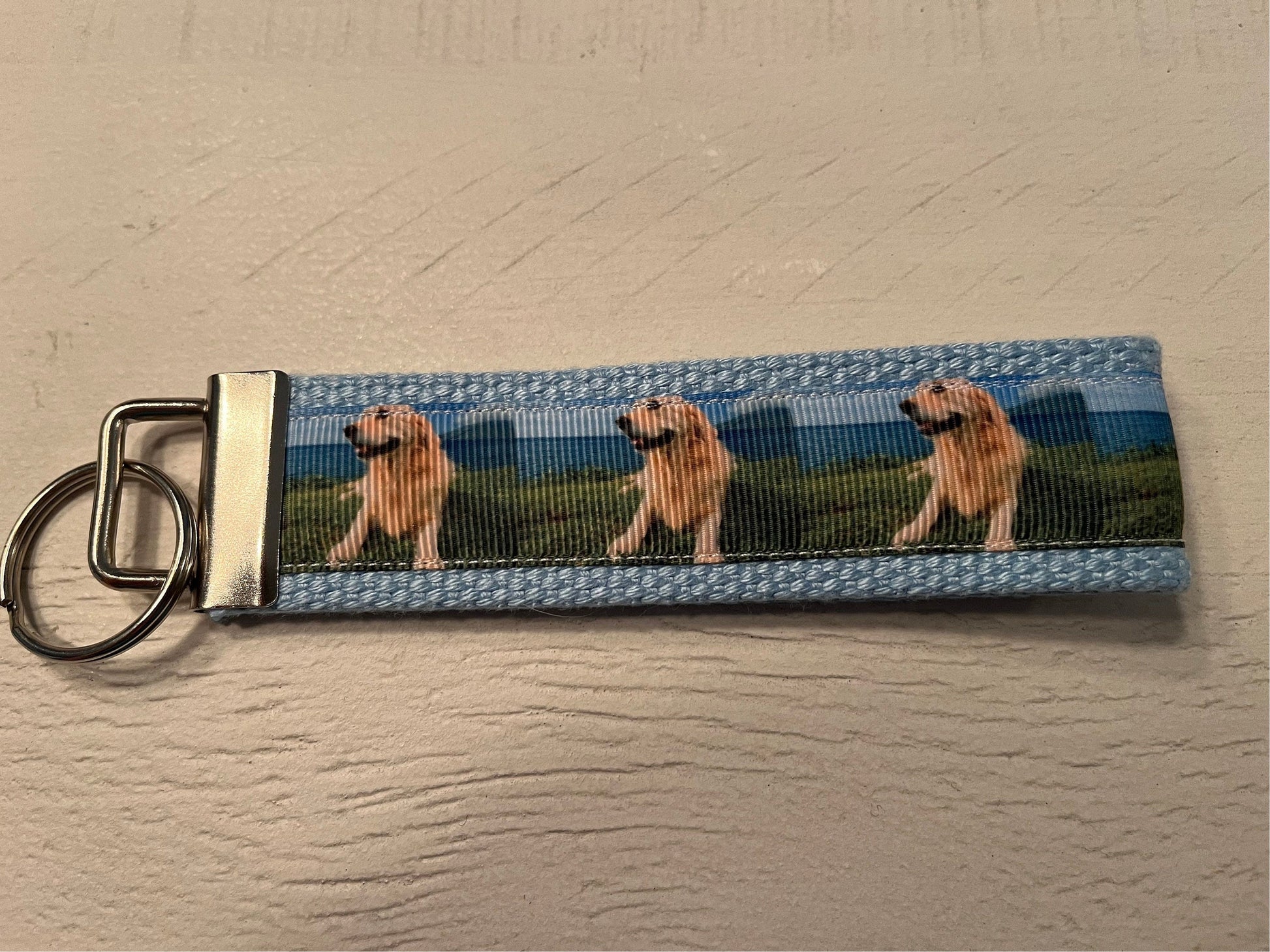 Golden Retriever Keychain – Dog Lover Gift, Retriever Puppy Key Fob, Pet Parent Accessory